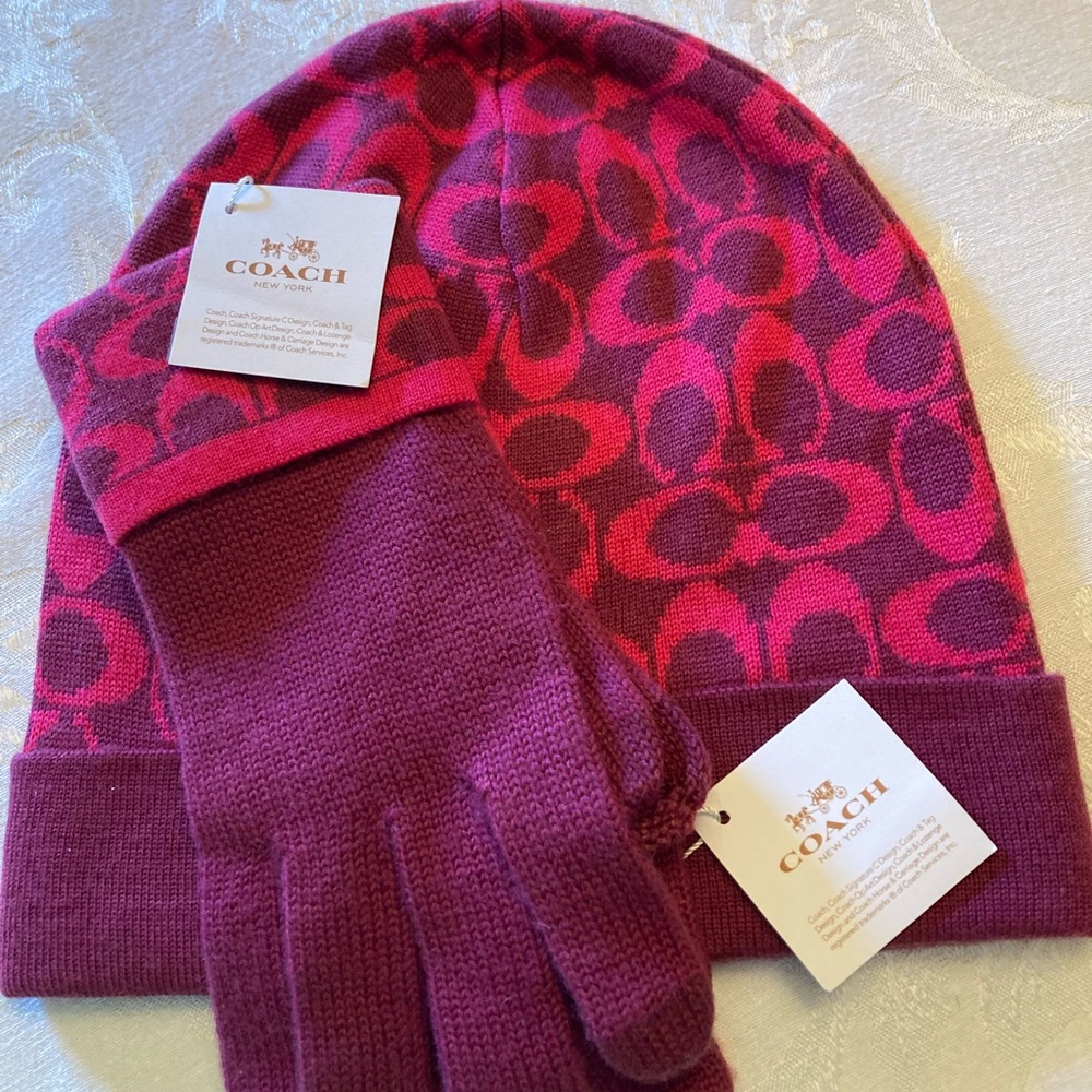 Perfect for Christmas! Coach winter set.